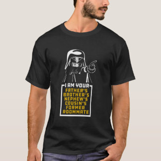 Camiseta Casco oscuro Soy tus padres Hermanos Nephews Cou