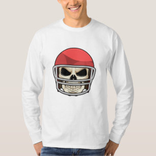 Camiseta Casco para el fútbol de Skull