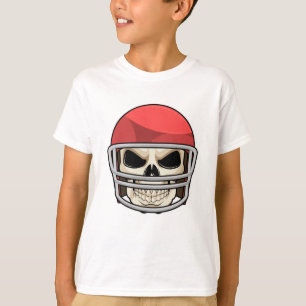 Camiseta Casco para el fútbol de Skull