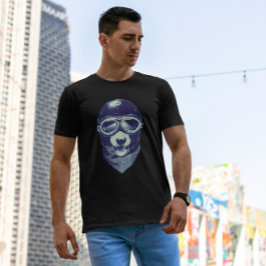 Camiseta Casco para motocicleta animal de perro