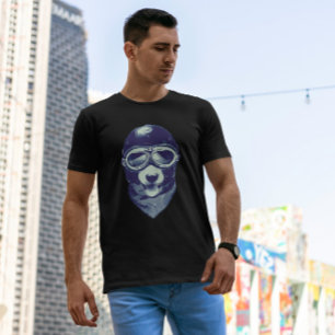 Camiseta Casco para motocicleta animal de perro