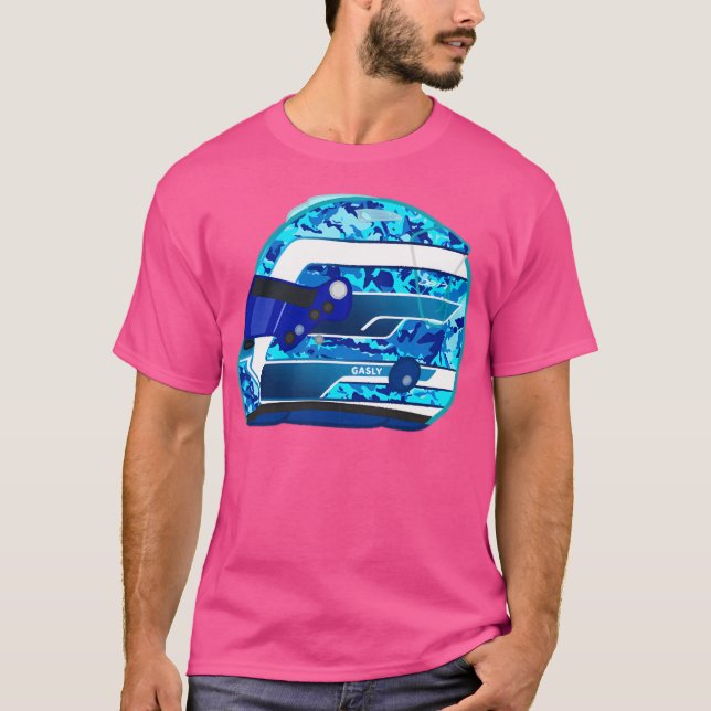 Camiseta Casco Pierre Gasly 2025 (Anverso)