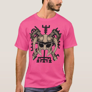 Camiseta Casco viking y futhark Classic TShirt