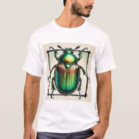 Casebearing leaf beetle 020924IREF220 - Watercolor