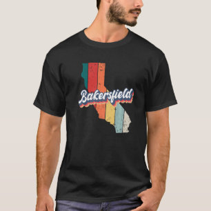 Camiseta Caseta residencial de Bakersfield City Retro