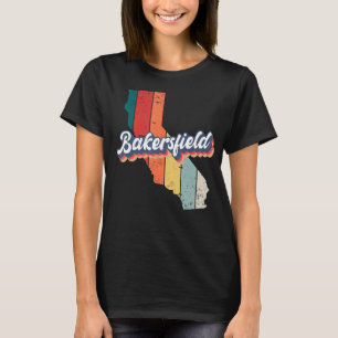 Camiseta Caseta residencial de Bakersfield City Retro