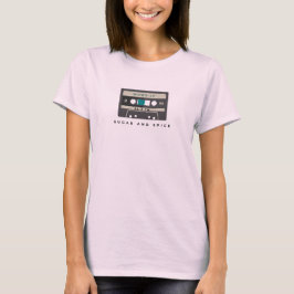 Camiseta Casete de azúcar y especias