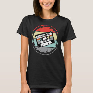 Camiseta Casete retro vintage de la vieja escuela 80