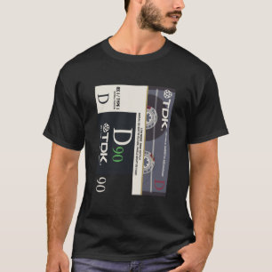 Camiseta Casetes de música - TDK D90 Essential