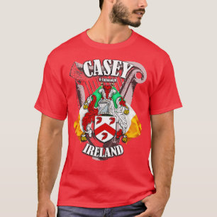 Camiseta Casey Family Name English and Irish