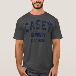 Camiseta Casey Illinois IL Vintage Athletic Sports Design