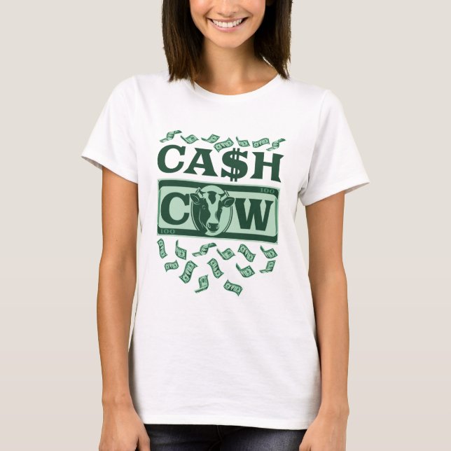 Camiseta Cash Cow (Anverso)
