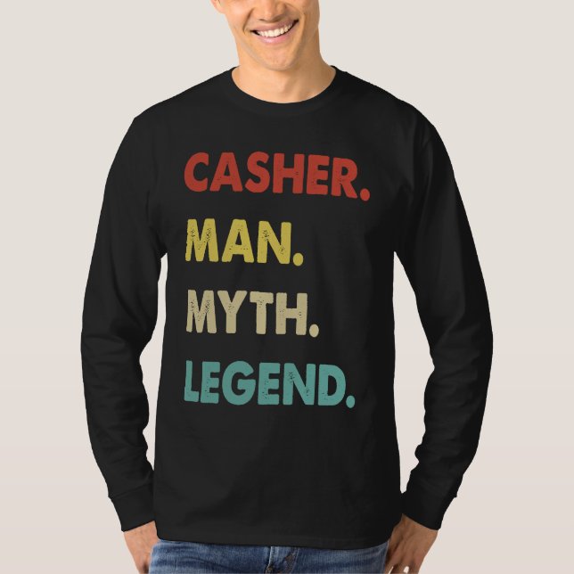 Camiseta Casher Man Myth Legend  1 (Anverso)