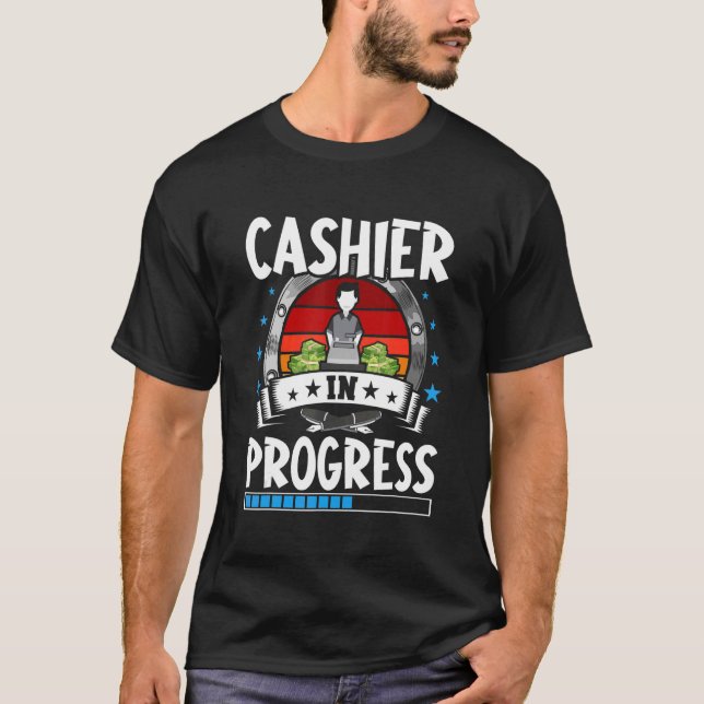 Camiseta Cashier In Progress Trainee Student (Anverso)