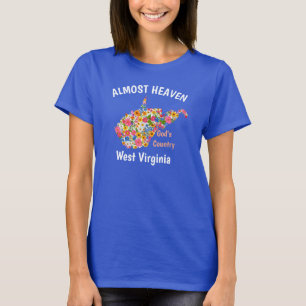 Camiseta Casi Cielo VIRGINIA OCCIDENTAL Tierra de Dios