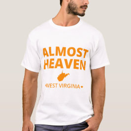 Camiseta Casi el cielo en Virginia Occidental