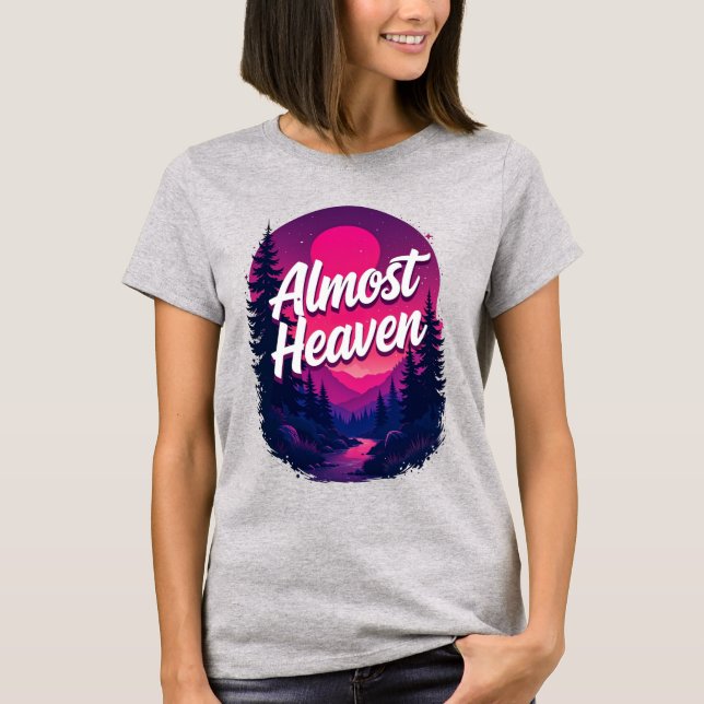 Camiseta Casi Heaven Ladies T-Shirt de Virginia Occidental (Anverso)