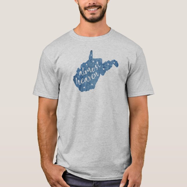 Camiseta Casi Heaven West Virginia (Anverso)