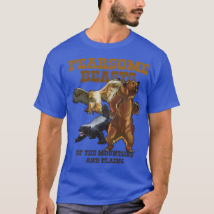 Camiseta Casi héroes temerosos bestias de las montañas y