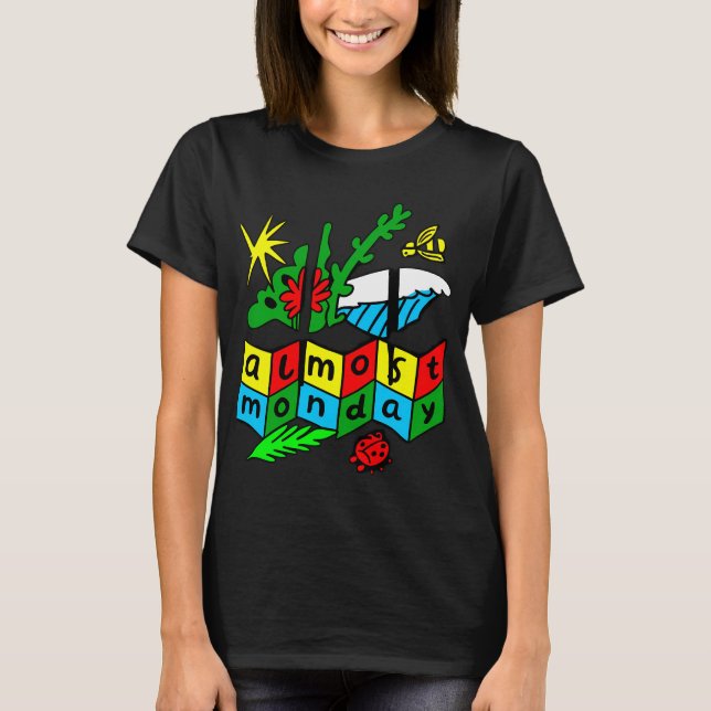 Camiseta Casi lunes (Anverso)