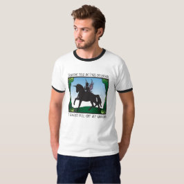 Camiseta Casi se cayó de mi unicornio