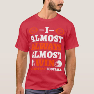 Camiseta Casi Siempre Gano En Fantasy Retro