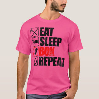 Camiseta Casilla De Dormitorio Comer Regalo Repetido Para B
