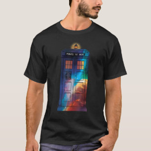 Camiseta Casilla de llamadas públicas de la policía de dime