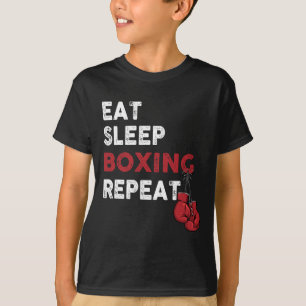 Camiseta Casilla de sueño - Boxeo Boxeador de Gimnasio Boxe