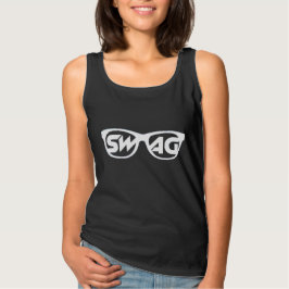Camiseta Casilla del tanque de swag