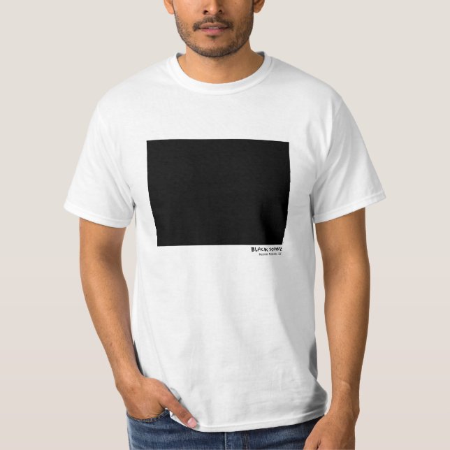 Camiseta Casilla negra, Kazimir Malevich 1915 (Anverso)
