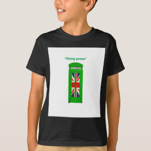 Camiseta Casilla telefónica de Londres "en verde"