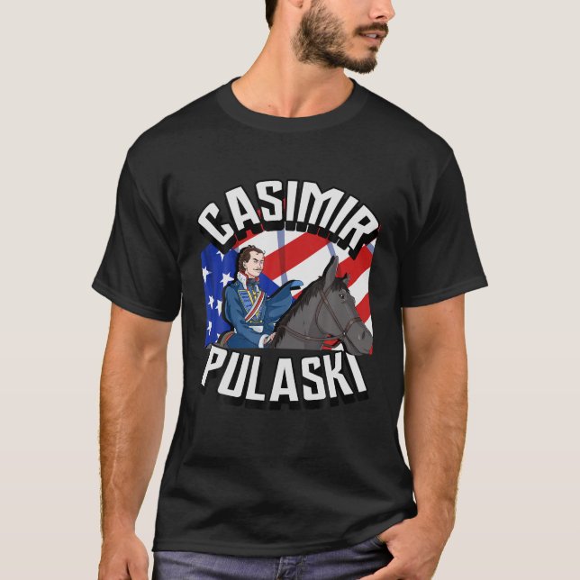 Camiseta Casimir Pulaski Day Polaco Chicago Parade Gift T S (Anverso)