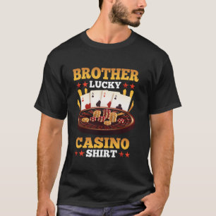 Camiseta Casino Brother Lucky Casino Shirt Mating Family