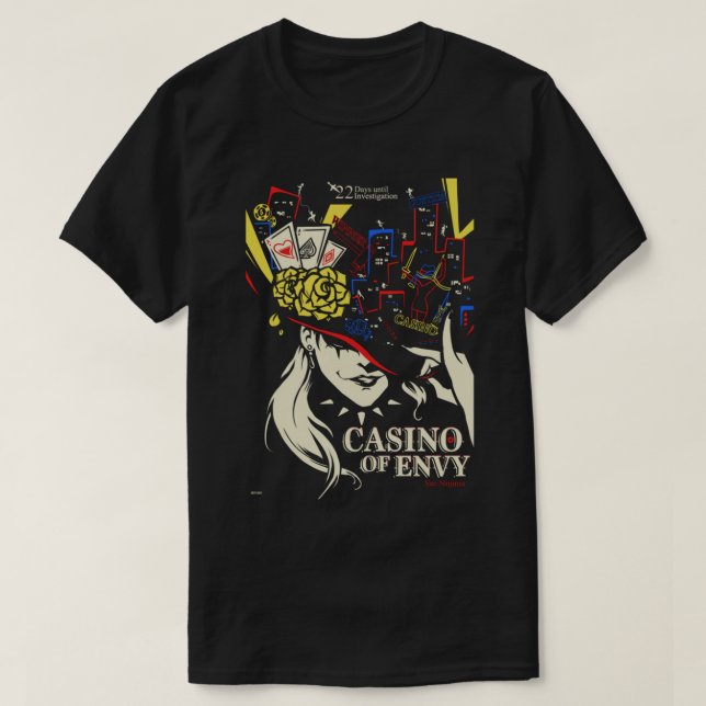 Camiseta Casino de Envy (Diseño del anverso)