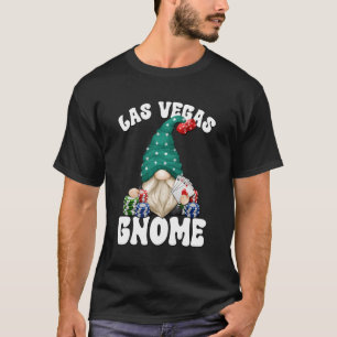 Camiseta Casino Gnome Para Y Poker Las Vegas Trip