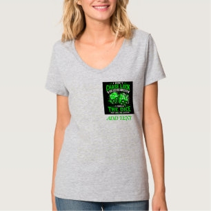 Camiseta CASINO: Hago mi propia Suerte cuello en V
