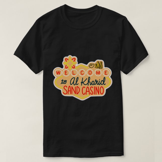 Camiseta Casino OSRS Al Kharid Sand (Diseño del anverso)