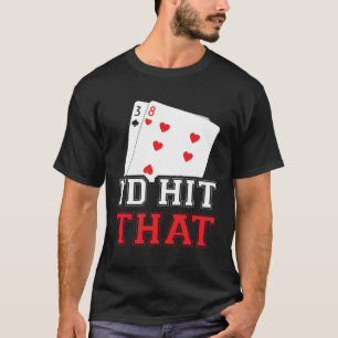 Camiseta casino para los hombres le daría a ese jugador
