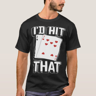 Camiseta casino para los hombres le daría a ese jugador 1
