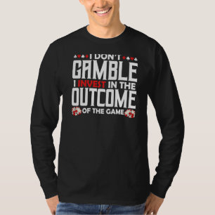 Camiseta Casino Slot Machine Card Poker Chips Gamber