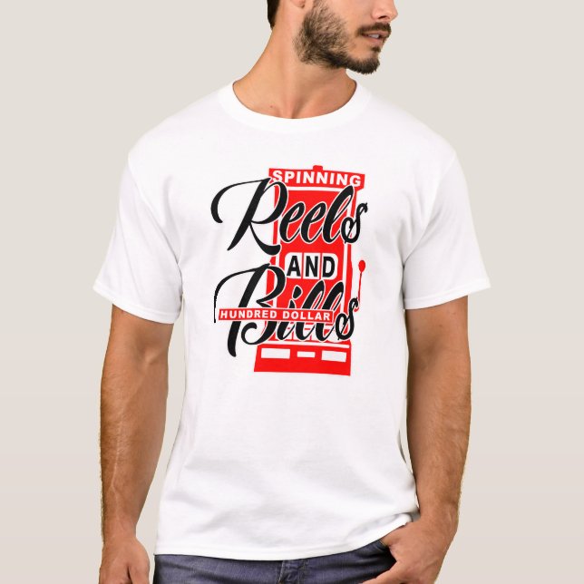 Camiseta Casino Slot Machine Gambler / Gambler (Anverso)