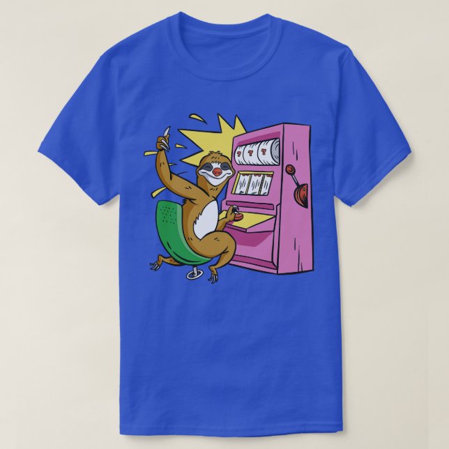 Camiseta Casino Sloth (Diseño del anverso)