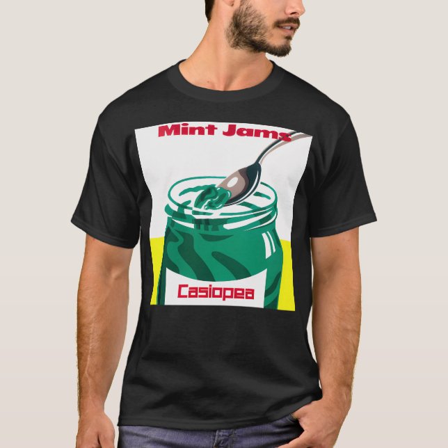 Camiseta Casiopea - Mint Jams (1982) (Anverso)