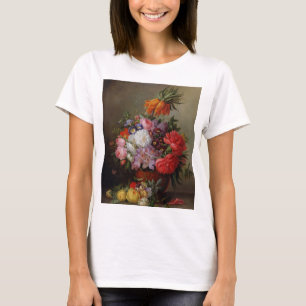 Camiseta Caso Cornelis Johannes van Hulsteijn con flores