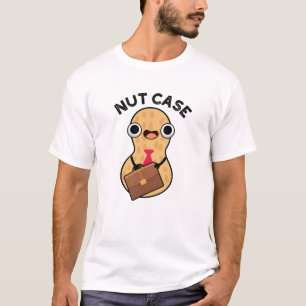 Camiseta Caso de Nuez Chistes Divertidos de Cacahuetes