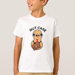 Camiseta Caso de Nuez Chistes Divertidos de Cacahuetes