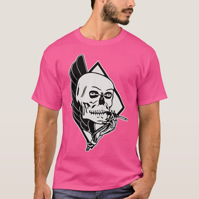 Camiseta Casos de explosión azul Va-34 (Anverso)