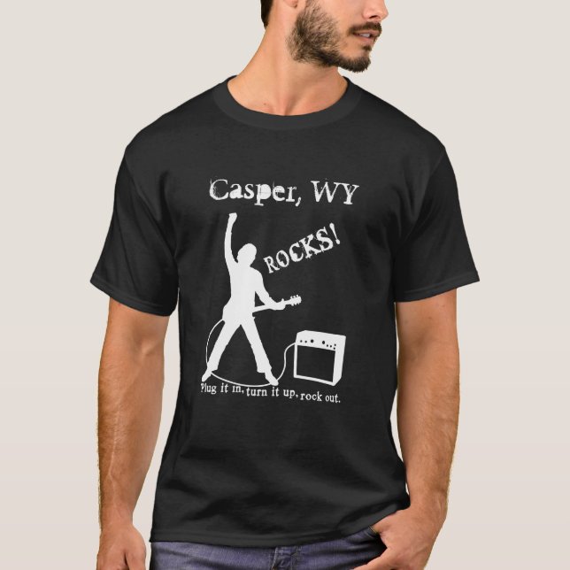 Camiseta Casper, WY (Anverso)