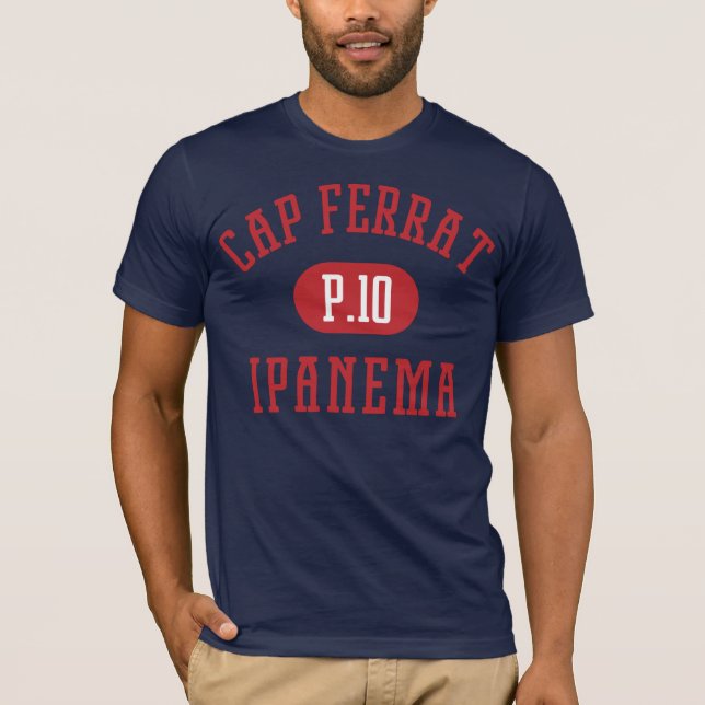 Camiseta Casquillo Ferrat P10 Río el Brasil de la playa de (Anverso)